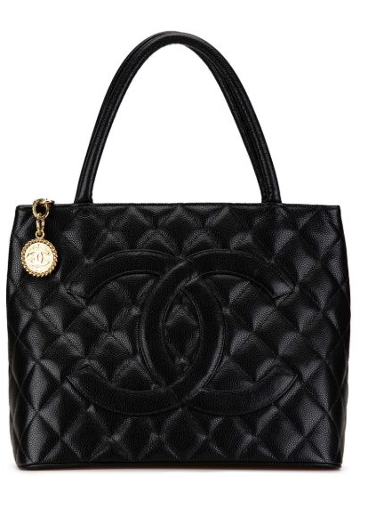 HOT SALE Women tote CHANEL 2004-2005 Medallion Caviar bag 0430